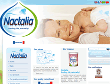 Tablet Screenshot of nactalia.com